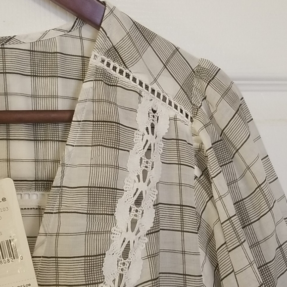 FREE PEOPLE Time Out plaid tunic - Picture 7 of 7